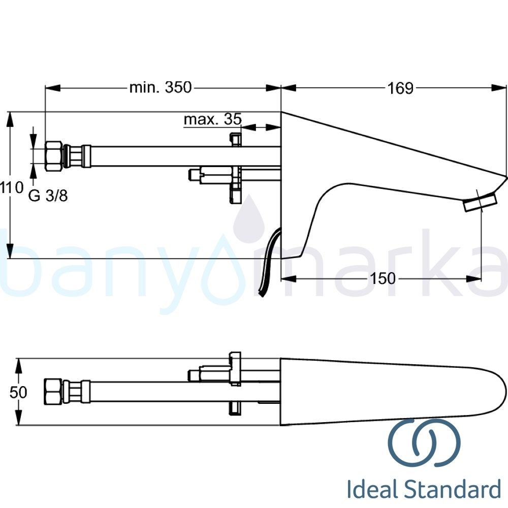 Ideal Standard Ceraplus Fotoselli Elektronik Lavabo Bataryas A Aa