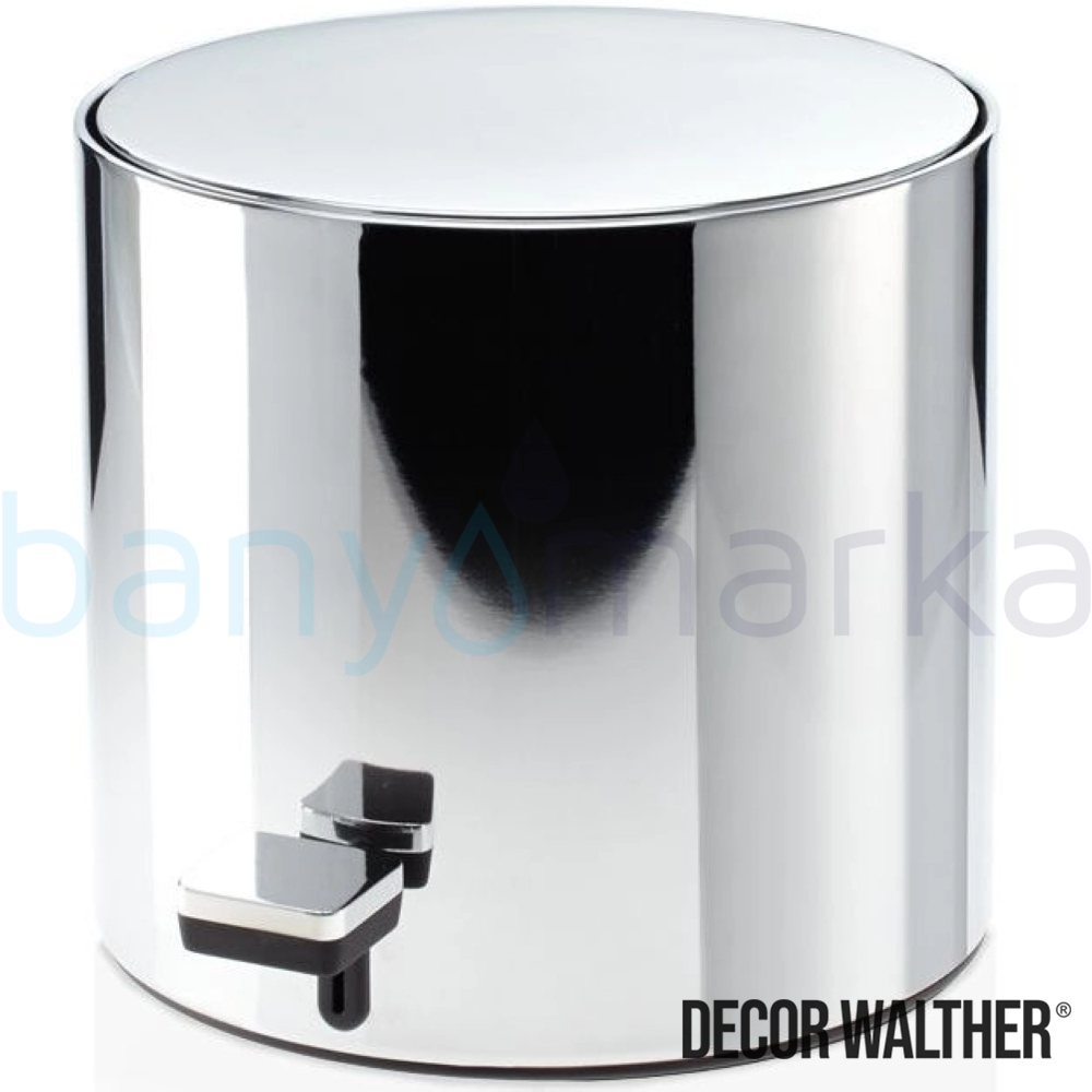 Decor Walther Pedallı Çöp Kovası, Yavaş Kapanır (3 Litre) - 615400 615400