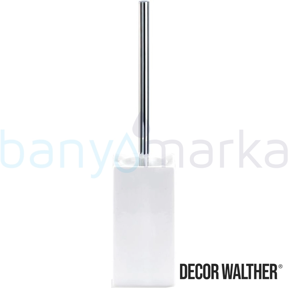 Decor Walther Porselen Tuvalet Fırçalığı, Porselen/Beyaz (Yerden) - 805200 805200