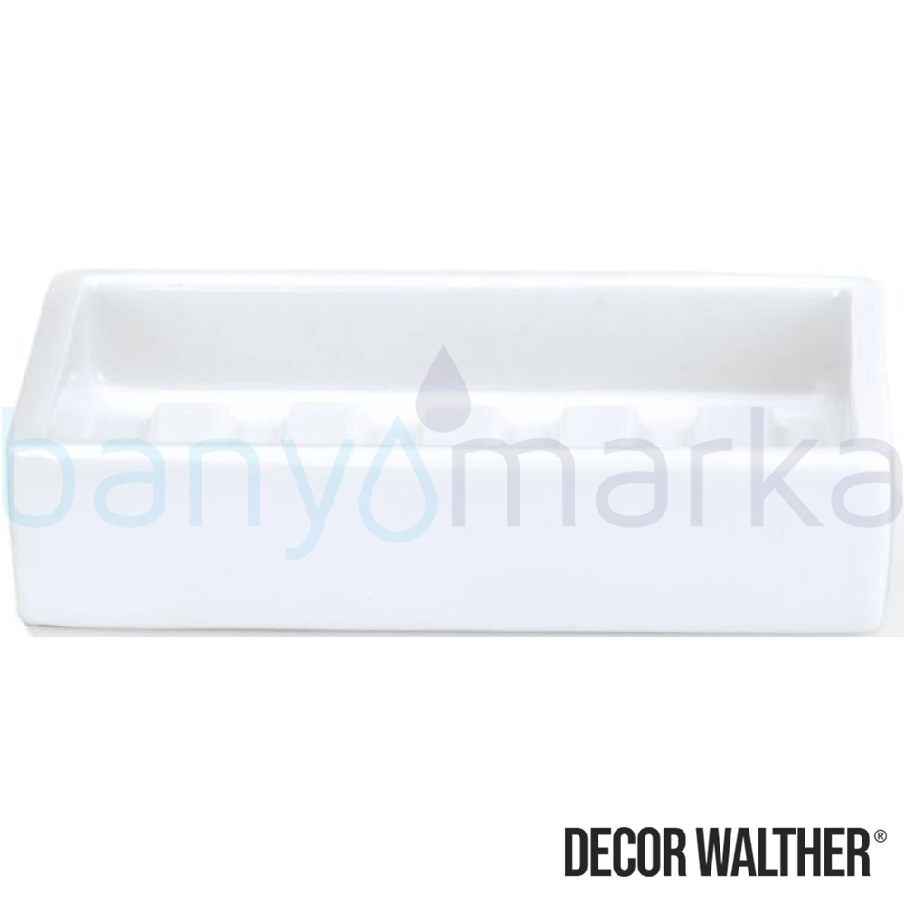 Decor Walther Porselen Sabunluk, Porselen/Beyaz (Tezgah Üzeri) - 842250 842250