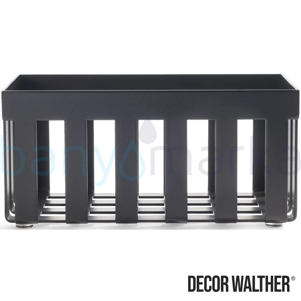 Decor Walther El Havlu Kutusu, Mat Siyah (Tezgah Üzeri) - 845860 845860