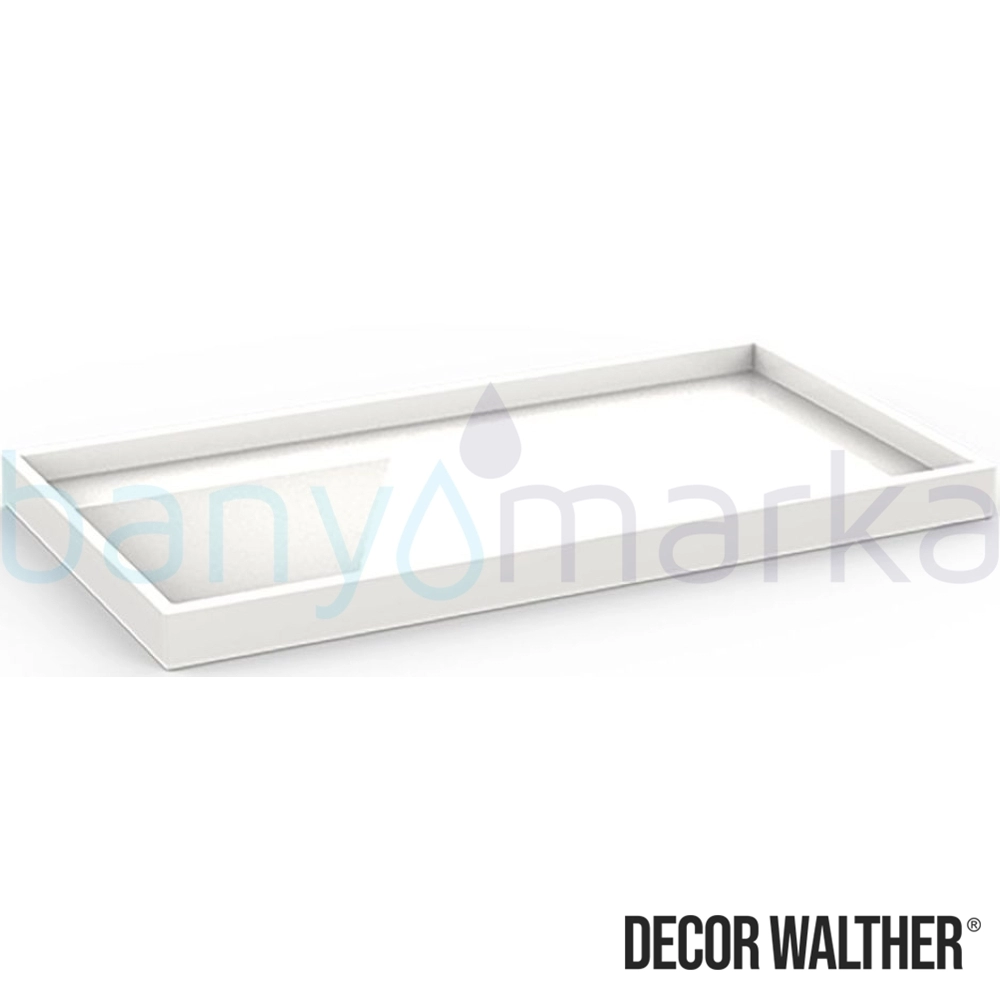 Decor Walther Porselen Aksesuar Tepsisi, Porselen/Beyaz (Tezgah Üzeri) - 863750 863750