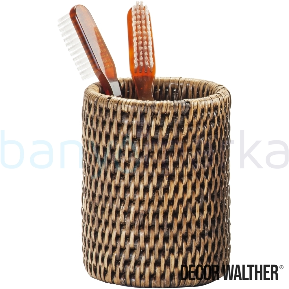 Decor Walther Basket Diş Fırçalığı, Kahve (Tezgah Üzeri) - BASKETBER-D BASKETBER-D