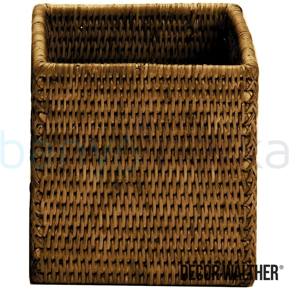 Decor Walther Basket Kare Kutu Malzemelik, Kahve (Tezgah Üzeri) - BASKETBOD-D BASKETBOD-D