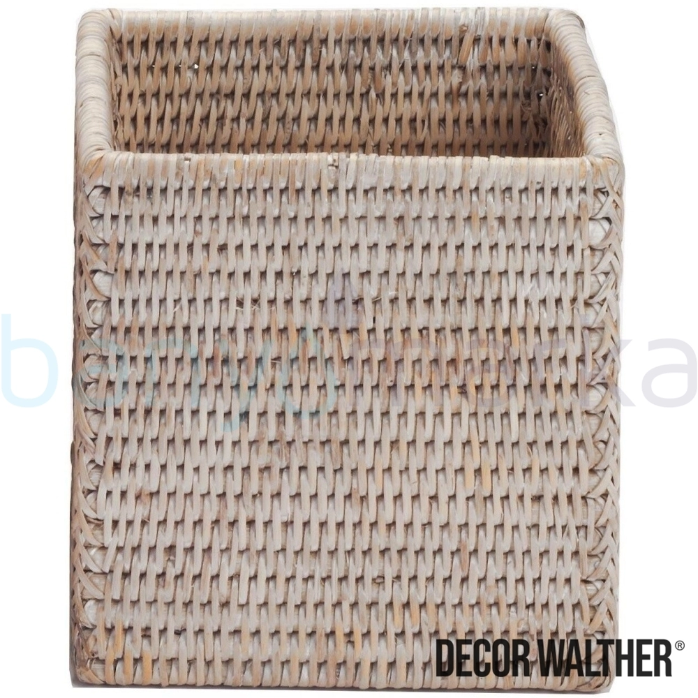 Decor Walther Basket Kare Kutu Malzemelik, Beyaz (Tezgah Üzeri) - BASKETBOD-L BASKETBOD-L