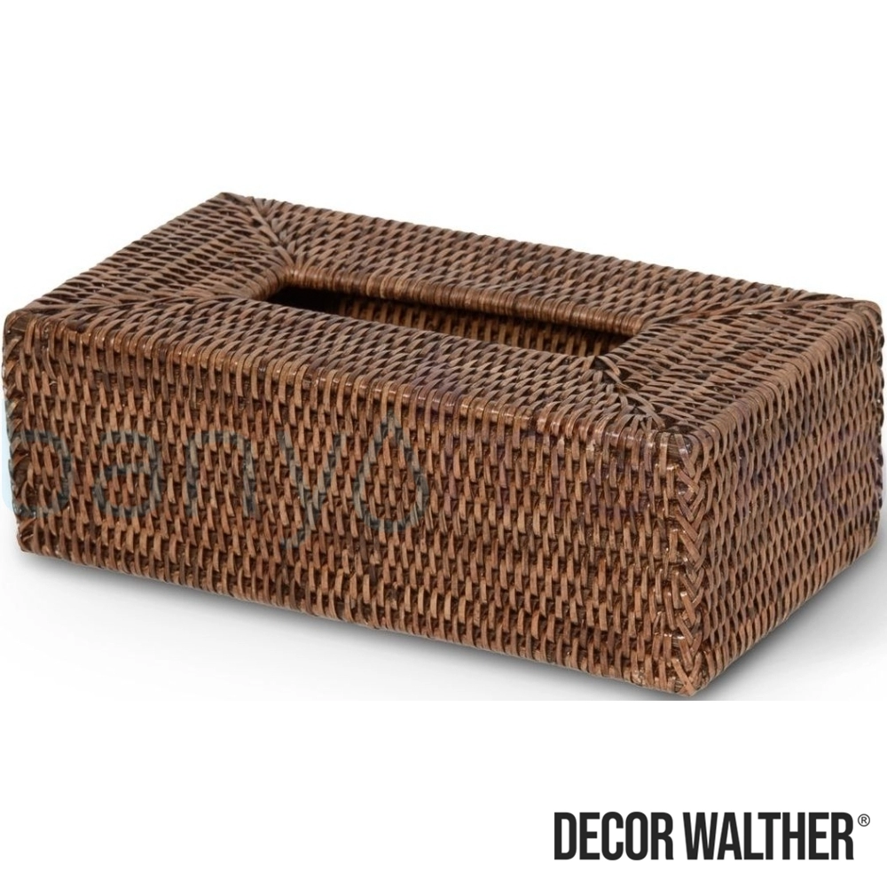 Decor Walther Basket Kağıt Mendillik, Kahve (Tezgah Üzeri) - BASKETKBX-D BASKETKBX-D