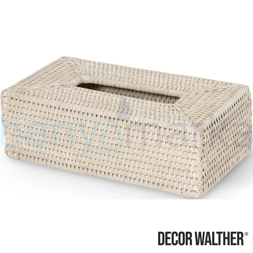 Decor Walther Basket Kağıt Mendillik, Beyaz (Tezgah Üzeri) - BASKETKBX-L BASKETKBX-L