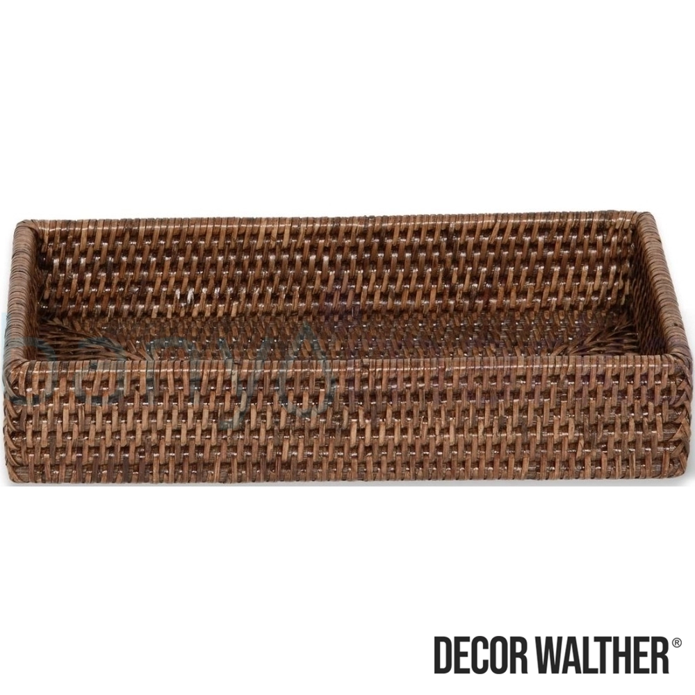 Decor Walther Basket Aksesuar Tepsisi, Kahve (Tezgah Üzeri) - BASKETTAB2-D BASKETTAB2-D