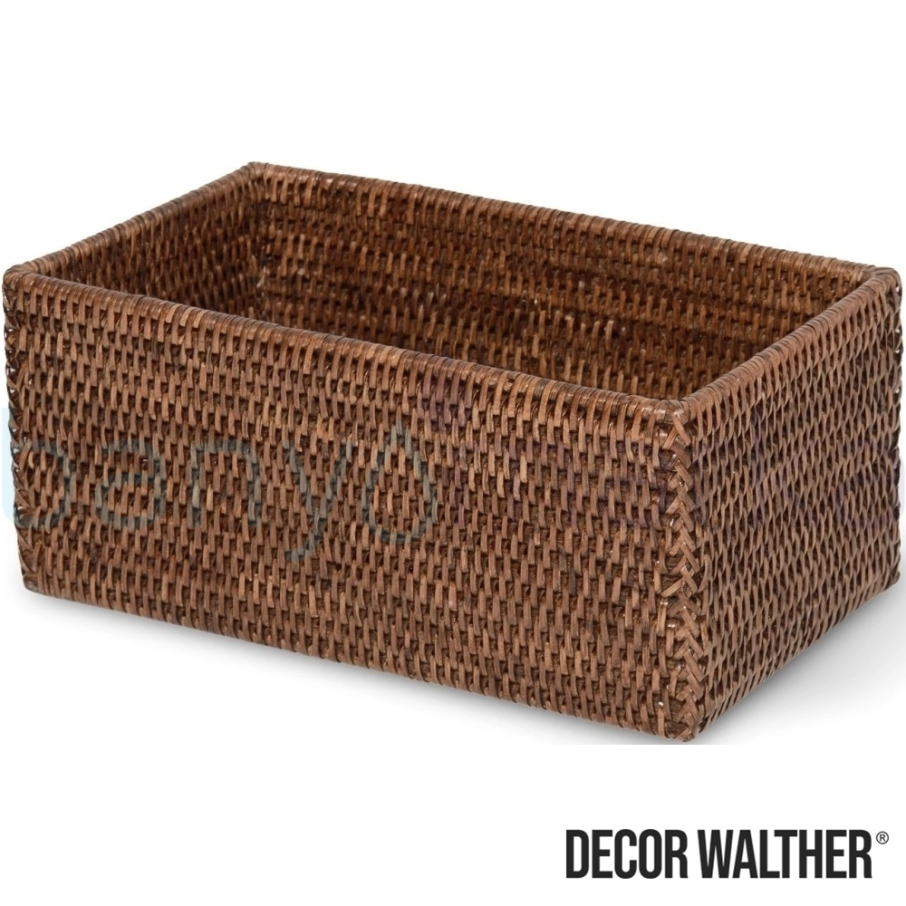 Decor Walther Basket Kutu Malzemelik, Kahve (Tezgah Üzeri) - BASKETUTB-D BASKETUTB-D