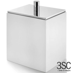 3SC - 3SC BeMood White Pamukluk, Beyaz/Corian/Krom (Tezgah Üzeri) - BEMW48A-SL