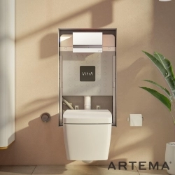 Artema - Artema Ankastre Stop Valf (Sıva Altı Grubu 180 Aç/Kapa 1/2