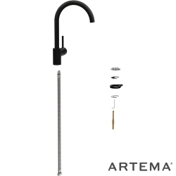 Artema - Artema Minimax S Eviye Bataryası, Mat Siyah