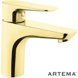 Artema - Artema X-Line Lavabo Bataryası, Altın