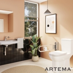 Artema - Artema Solid S Bedensel Engelli Lavabo Bataryası