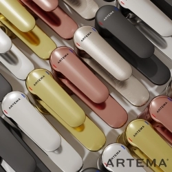 Artema - Artema Root Round Lavabo Bataryası, Mat Siyah