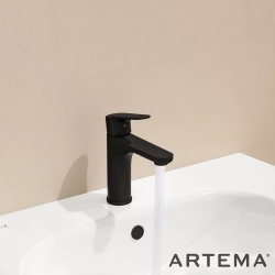 Artema - Artema Root Round Lavabo Bataryası, Mat Siyah