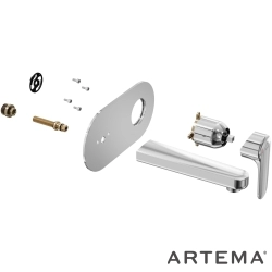 Artema - Artema Root Round Ankastre Lavabo Bataryası (Sıva Üstü Grubu)