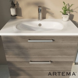 Artema - Artema Root Round Lavabo Bataryası, Sifon Kumandalı, Krom