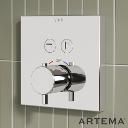 Artema - Artema AquaHeat Termostatik Ankastre Banyo Bataryası (Sıva Üstü Grubu)