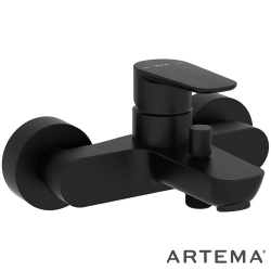 Artema - Artema Flow Soft Banyo Bataryası, Mat Siyah - A4294636