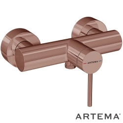 Artema - Artema Minimax Round Duş Bataryası, Soft Bakır - A4352929
