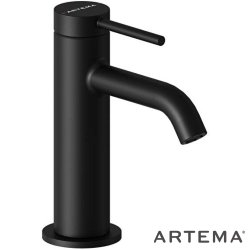 Artema - Artema Minimax Round Lavabo Bataryası, Mat Siyah - A4353036