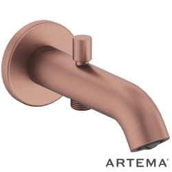 Artema - Artema Minimax Round Çıkış Ucu, El Duşu Çıkışlı, Fırçalı Bakır - A4354224