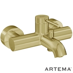 Artema - Artema Minimax Round Banyo Bataryası, Soft Altın - A4354874