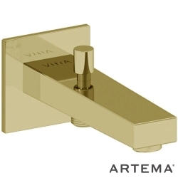 Artema - Artema Minimax Square Çıkış Ucu, El Duşu Çıkışlı, Soft Altın - A4359574