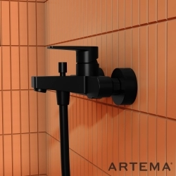 Artema - Artema Shift T30 Banyo Bataryası, Mat Siyah