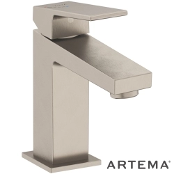 Artema - Artema Minimax Square Lavabo Bataryası, Fırçalı Nikel - A4372034