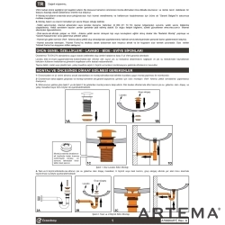 Artema - Artema Lavabo Sifonu Alt Grubu (T Tipi)
