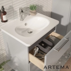 Artema - Artema Lavabo Yuvarlak Süzgeci (Universal-Basmalı aç-kapa)