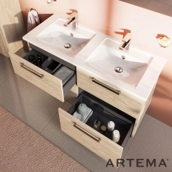 Artema - Artema Lavabo Yuvarlak Süzgeci (Universal-Basmalı aç-kapa)