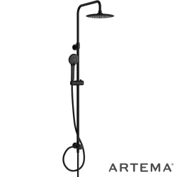 Artema - Artema Joy 3C Duş Kolonu Sistemi, Mat Siyah