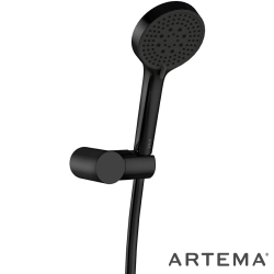 Artema - Artema Base Round 3F El Duşu Takımı, Mat Siyah - A4590636