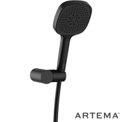 Artema - Artema Core Square 3F El Duşu Takımı, Mat Siyah - A4591536