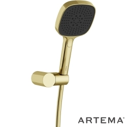 Artema - Artema Core Square 3F El Duşu Takımı, Soft Altın - A4591574