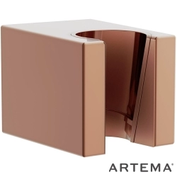 Artema - Artema Kare Sabit El Duş Askısı, Soft Bakır