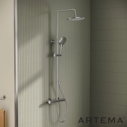Artema - Artema AquaHeat Joy 220 Duş Kolonu ve Termostatik Duş Bataryası Sistemi