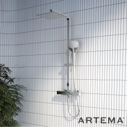 Artema - Artema AquaHeat Bliss S 230 Duş Kolonu ve Termostatik Duş Bataryası Sistemi