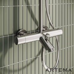 Artema - Artema AquaHeat Joy 220B Duş Kolonu ve Termostatik Banyo Bataryası Sistemi