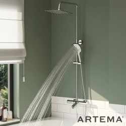 Artema - Artema AquaHeat Bliss S 230B Duş Kolonu ve Termostatik Banyo Bataryası Sistemi
