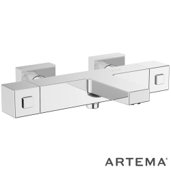 Artema - Artema Base Square Termostatik Banyo Bataryası - A47302