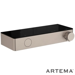 Artema - Artema Core Round Termostatik Duş Bataryası, Fırçalı Nikel - A4730734