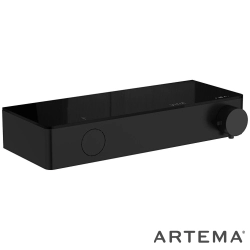 Artema - Artema Core Round Termostatik Duş Bataryası, Mat Siyah - A4730736