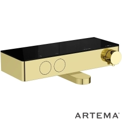 Artema - Artema Core Round Termostatik Banyo Bataryası, Soft Altın - A4730874