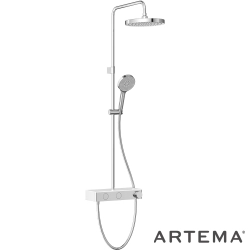 Artema - Artema Core Round 250 Duş Kolonu ve Termostatik Duş Bataryası Sistemi - A47311