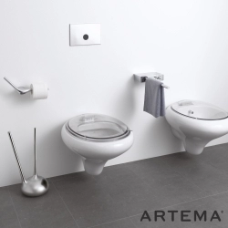 Artema - Artema İstanbul İkili Tuvalet Kağıtlığı, Krom