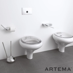 Artema - Artema İstanbul İkili Tuvalet Kağıtlığı, Krom